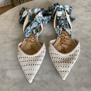 Sam Edelman Ankle Wrap Flats